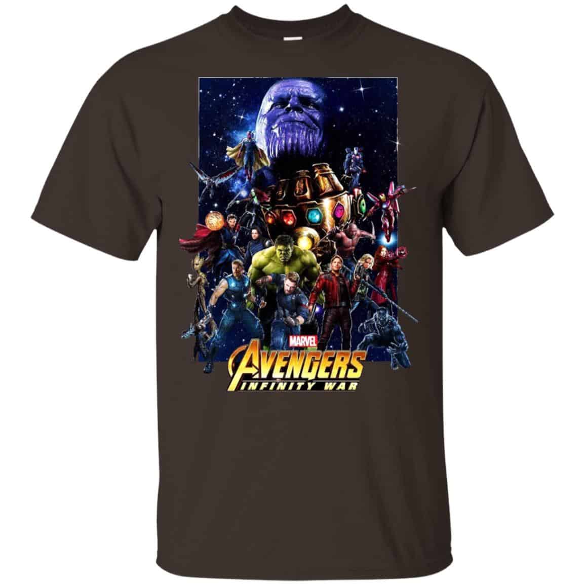 The Avengers: Infinity Wars Team T-Shirts, Hoodie, Tank