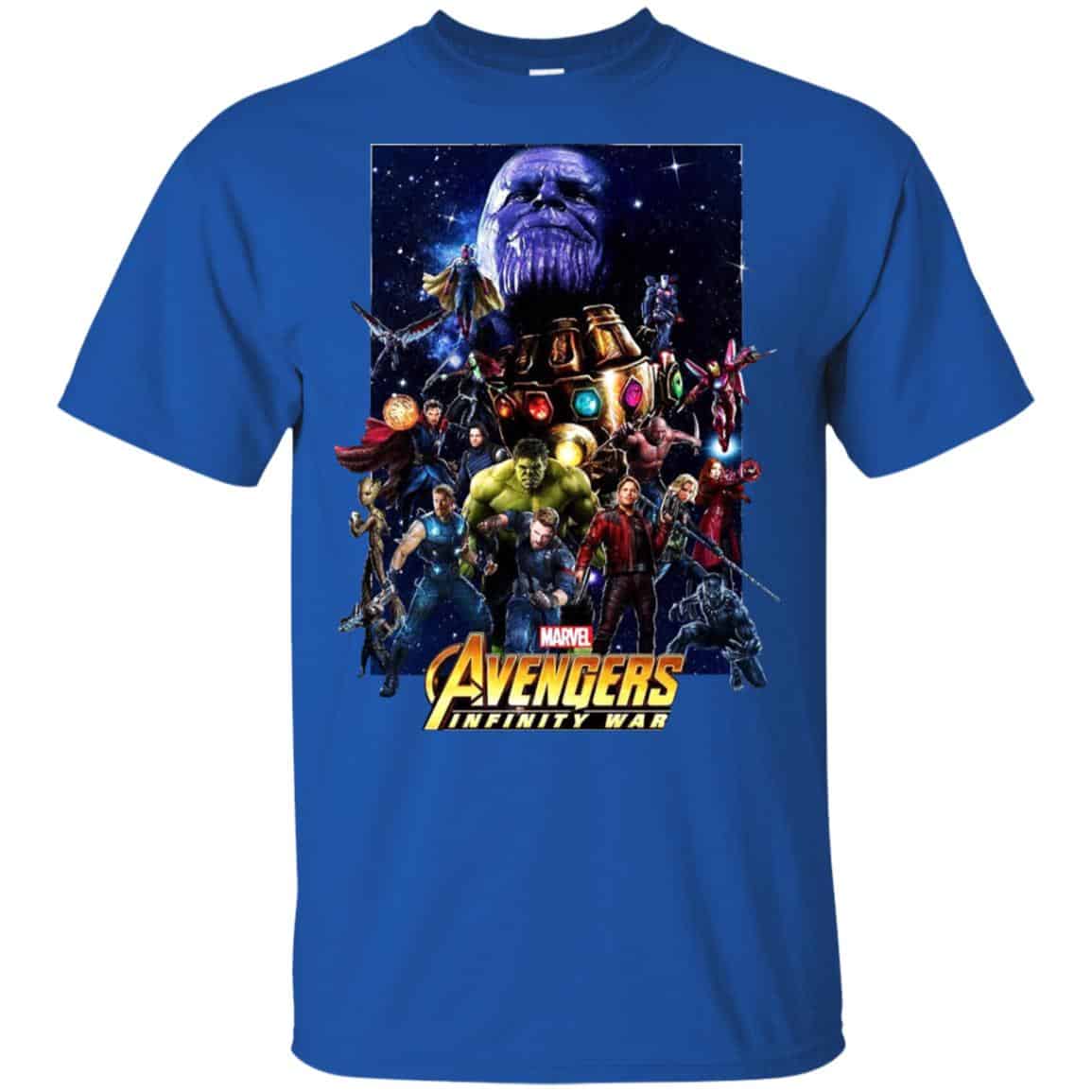 The Avengers: Infinity Wars Team T-Shirts, Hoodie, Tank