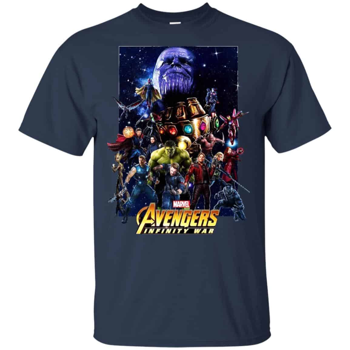 The Avengers: Infinity Wars Team T-Shirts, Hoodie, Tank