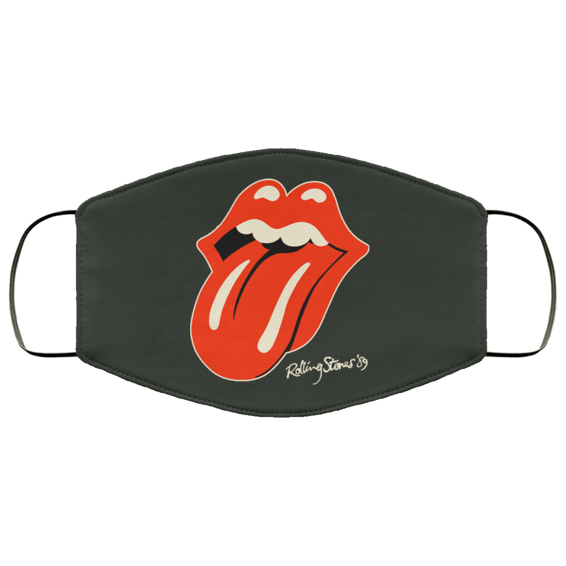 The Rolling Stones 1989 Tour Face Mask