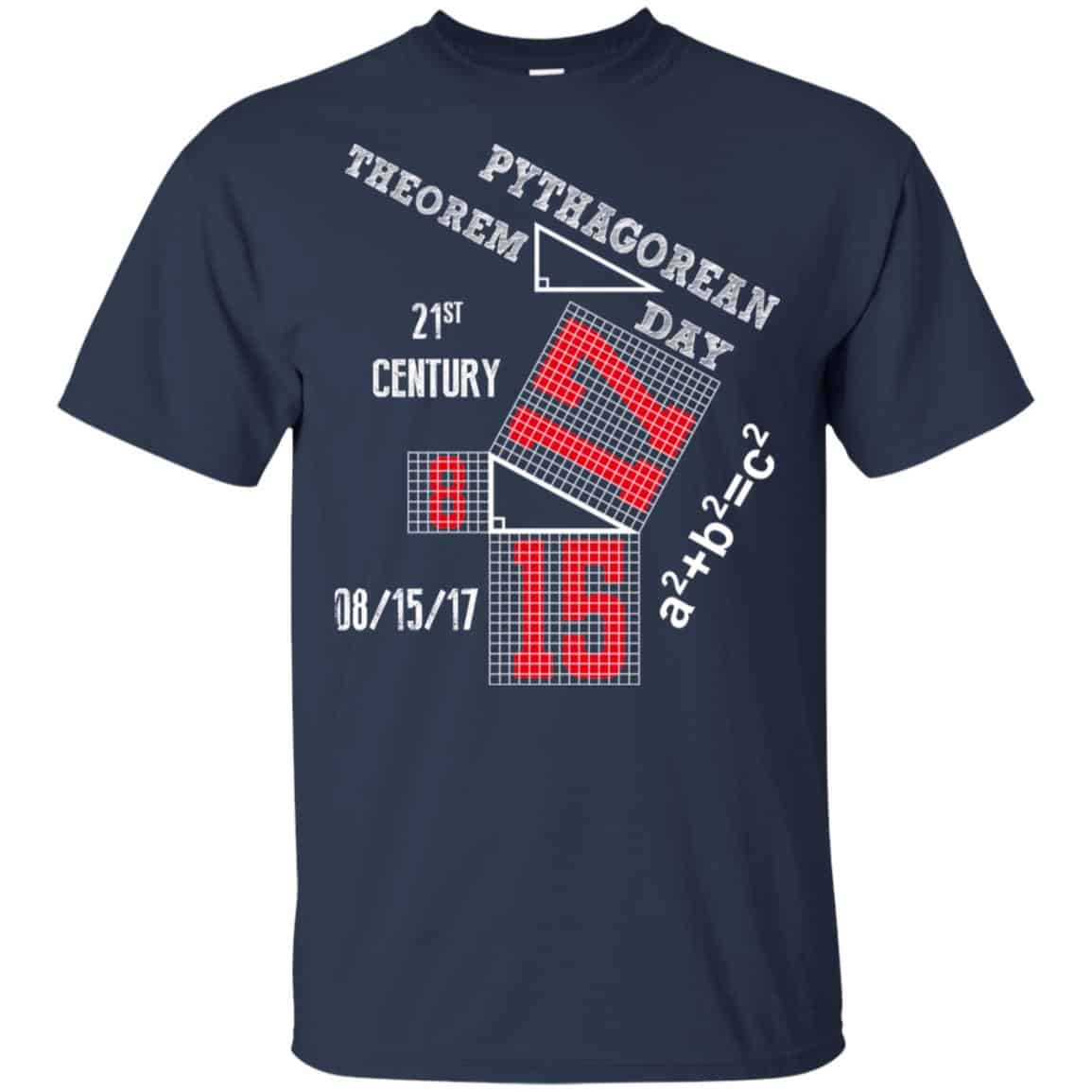 Pythagorean Theorem Day August 2017 Shirt, Hoodie, Tank