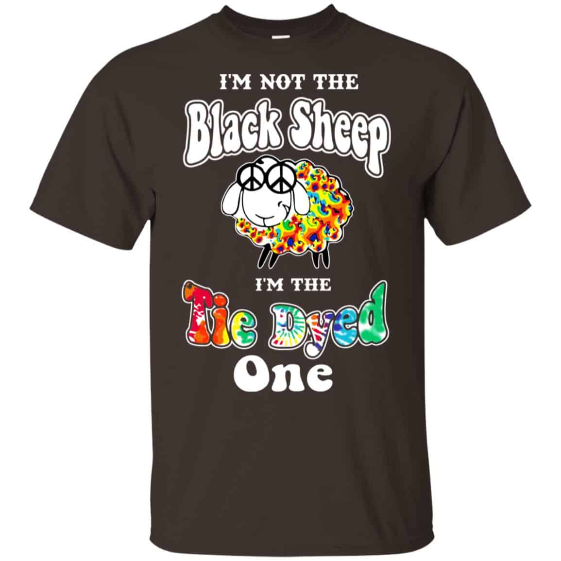 I’m Not The Black Sheep I’m The Tie Dyed One T-Shirts, Hoodie, Tank