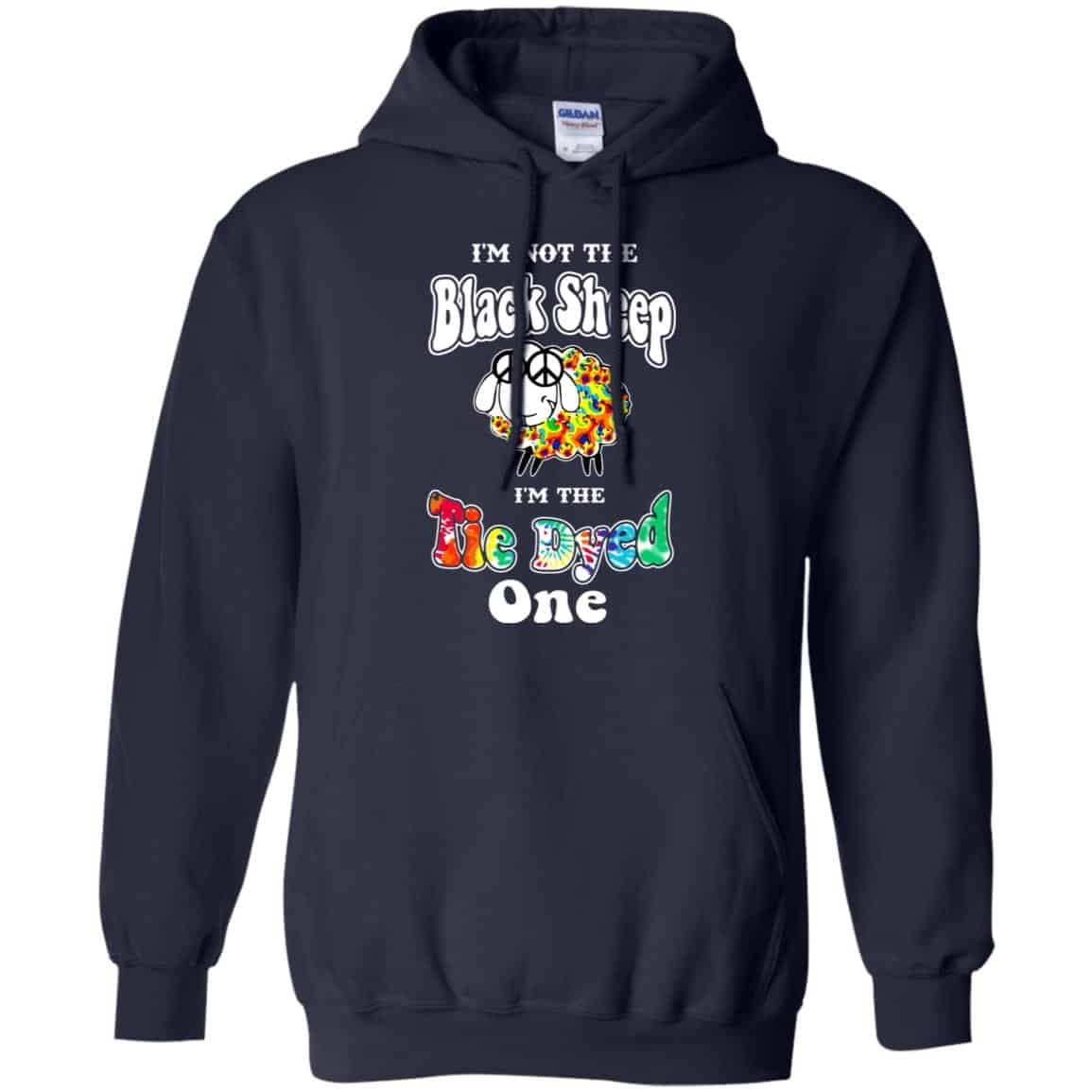 I’m Not The Black Sheep I’m The Tie Dyed One T-Shirts, Hoodie, Tank