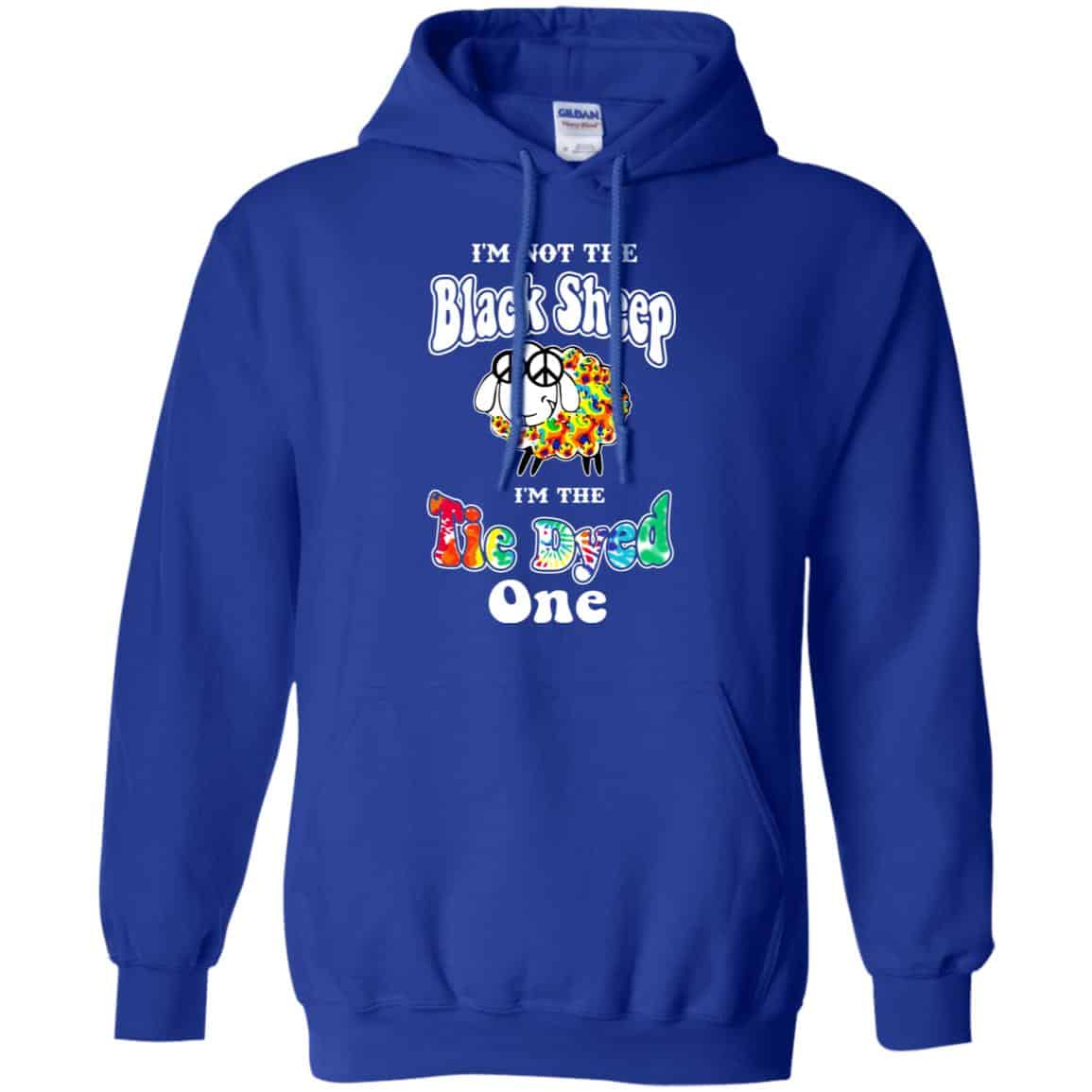 I’m Not The Black Sheep I’m The Tie Dyed One T-Shirts, Hoodie, Tank
