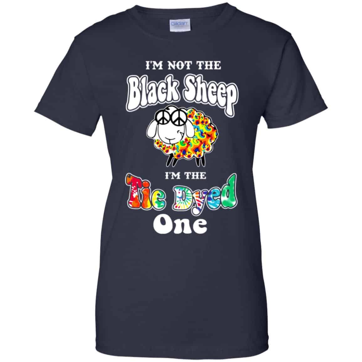 I’m Not The Black Sheep I’m The Tie Dyed One T-Shirts, Hoodie, Tank