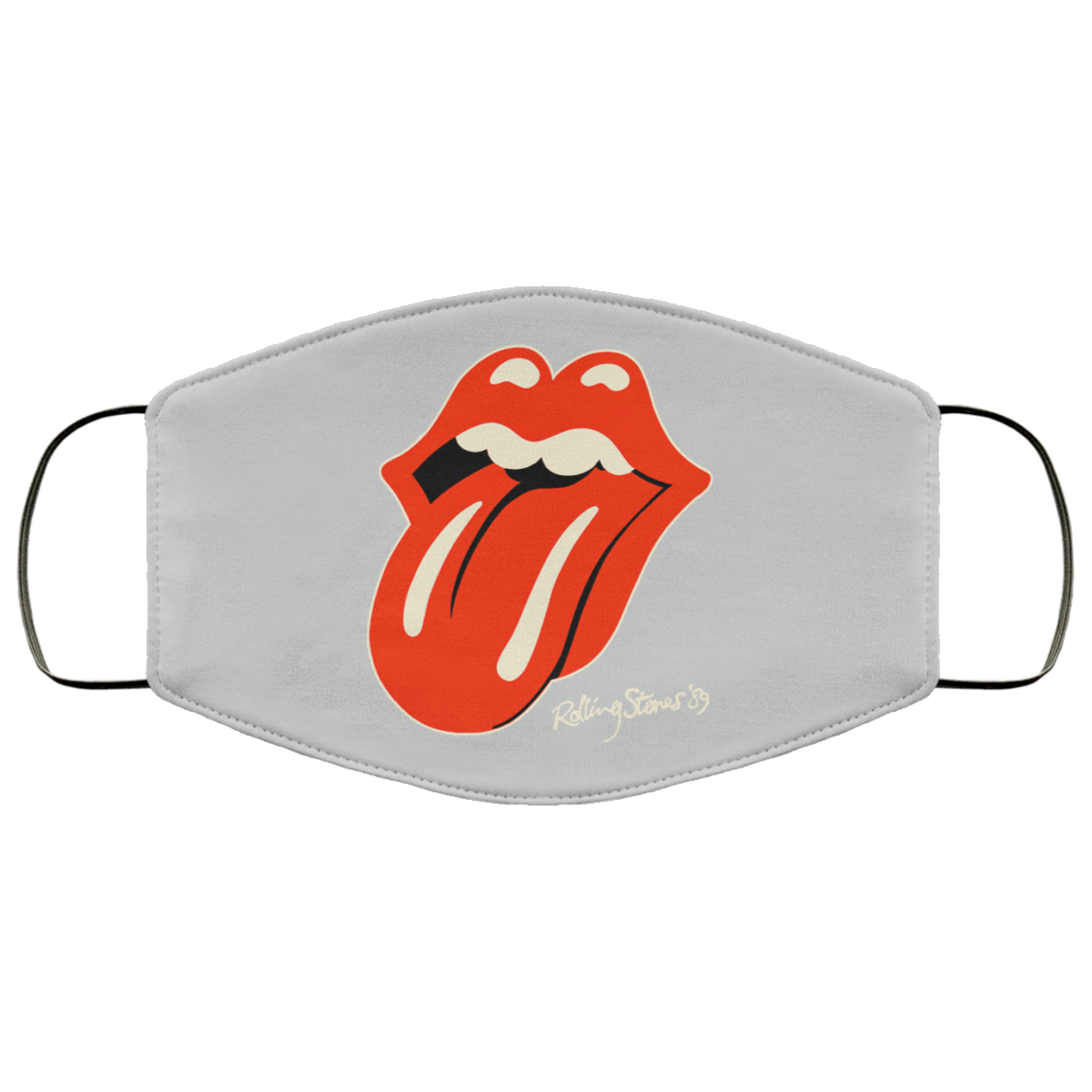 The Rolling Stones 1989 Tour Face Mask