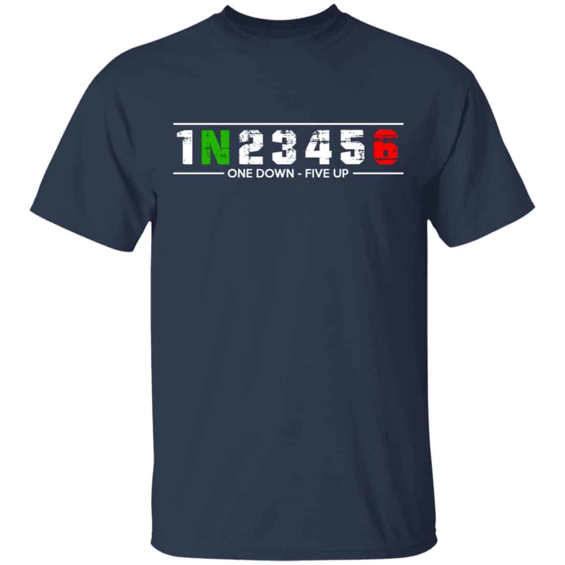 1 N 2 3 4 5 6 One Down Five Up Shirt, Hoodie, Tank