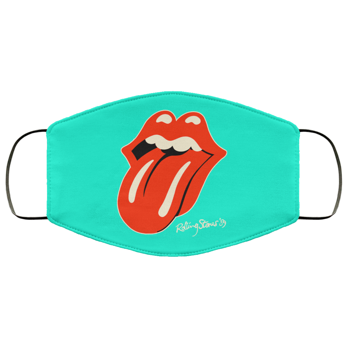 The Rolling Stones 1989 Tour Face Mask