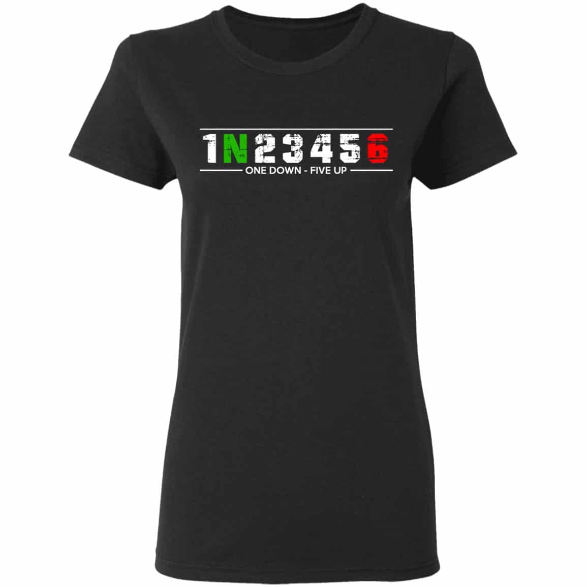 1 N 2 3 4 5 6 One Down Five Up Shirt, Hoodie, Tank