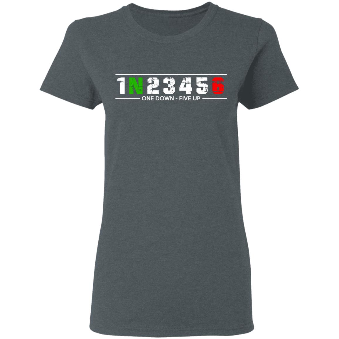 1 N 2 3 4 5 6 One Down Five Up Shirt, Hoodie, Tank