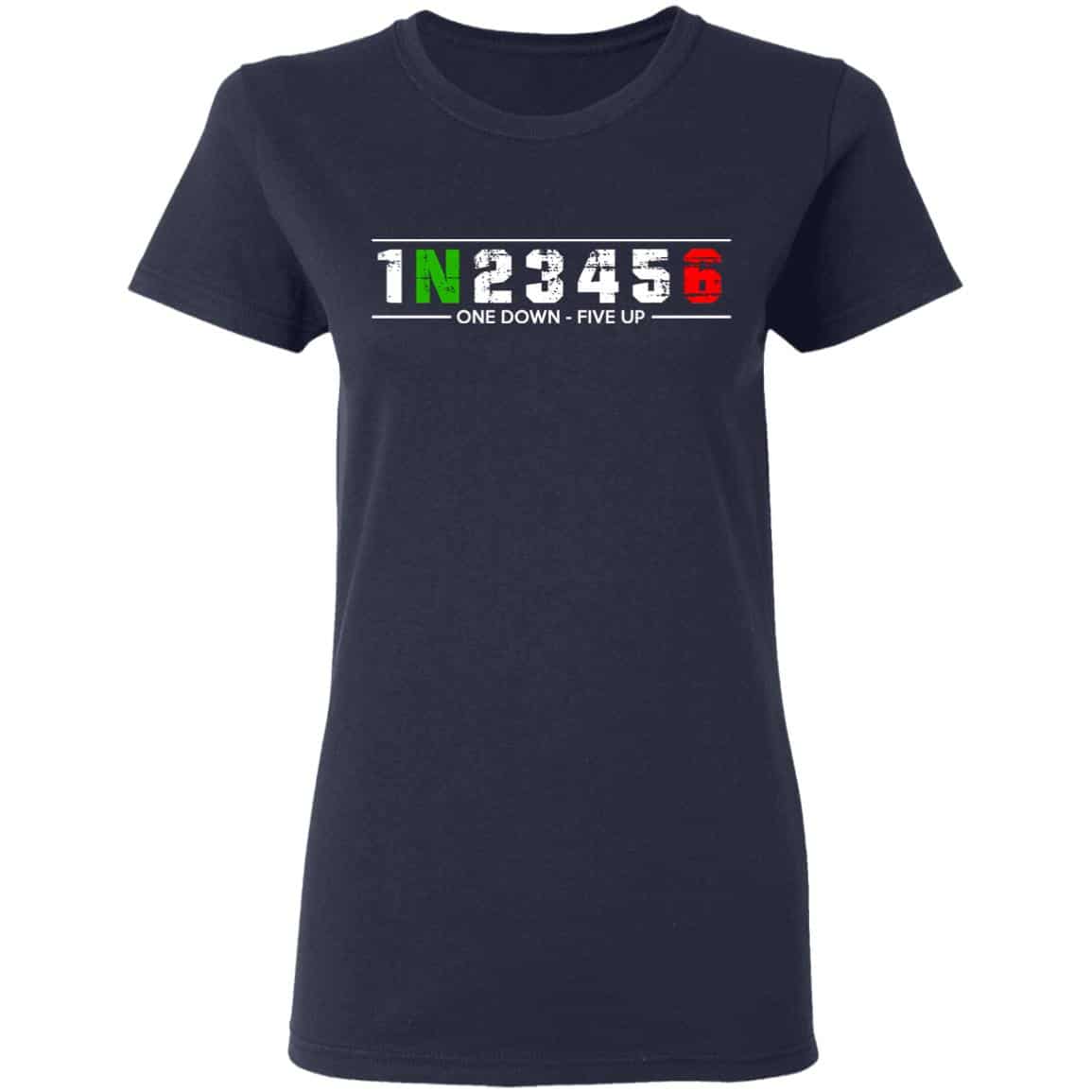 1 N 2 3 4 5 6 One Down Five Up Shirt, Hoodie, Tank