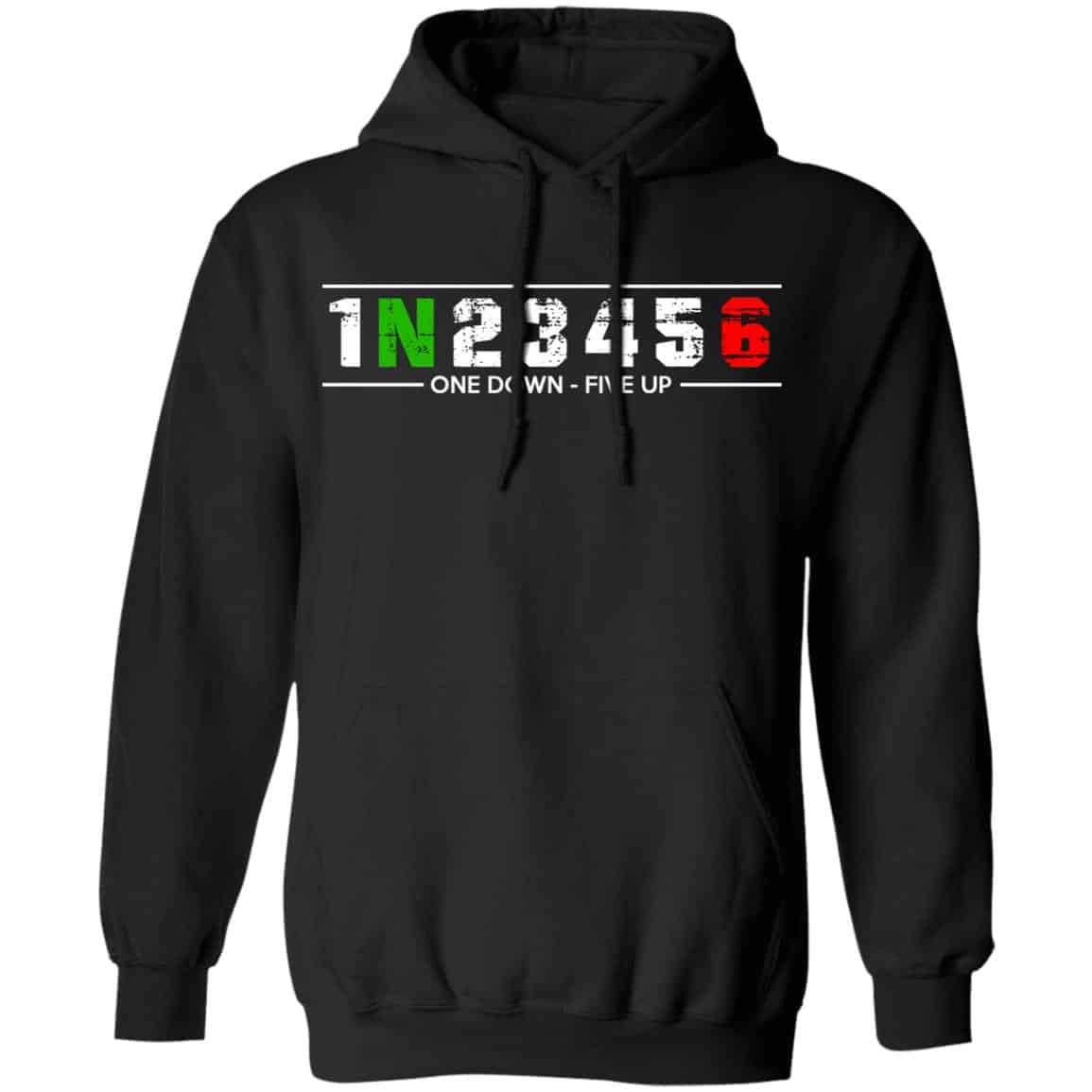 1 N 2 3 4 5 6 One Down Five Up Shirt, Hoodie, Tank