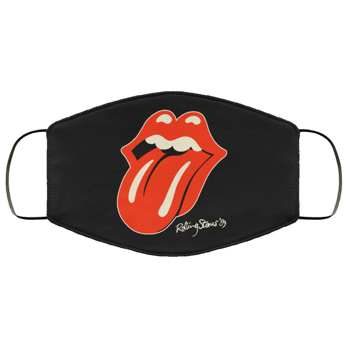 The Rolling Stones 1989 Tour Face Mask