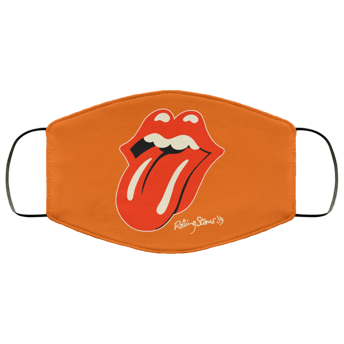 The Rolling Stones 1989 Tour Face Mask