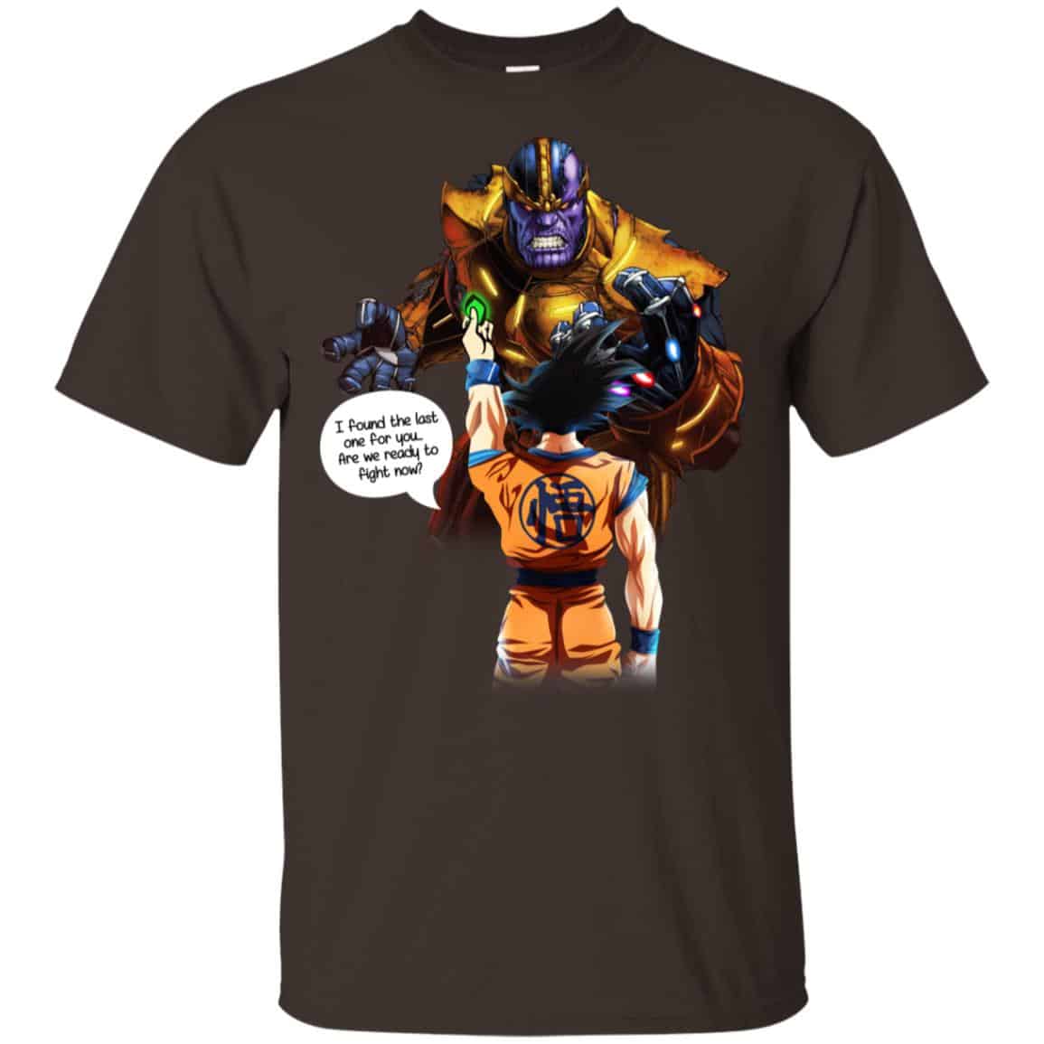 Songoku And Thanos Mashup T-Shirts, Hoodie, Tank