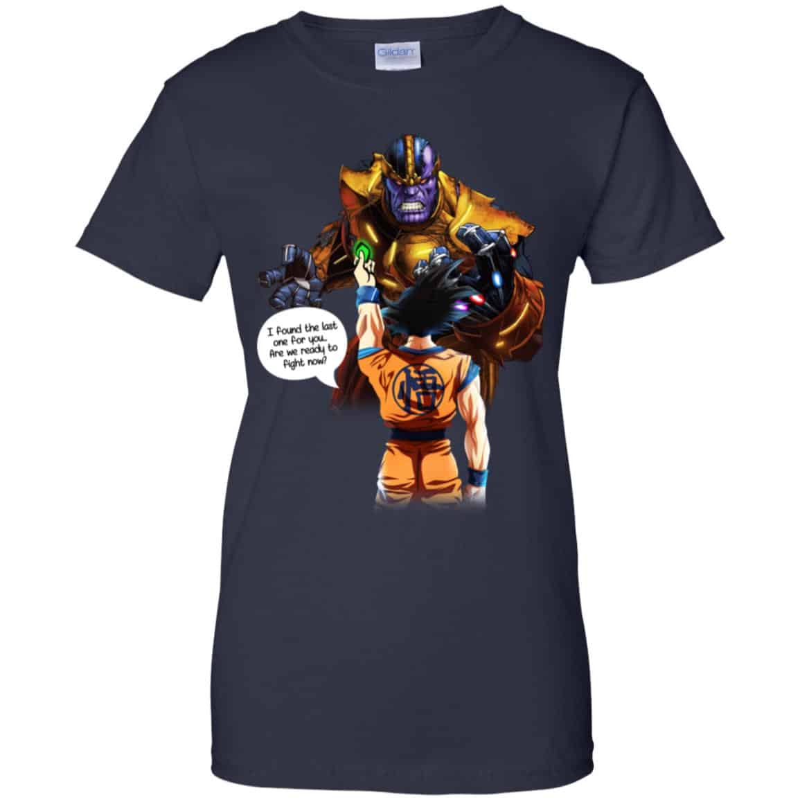 Songoku And Thanos Mashup T-Shirts, Hoodie, Tank