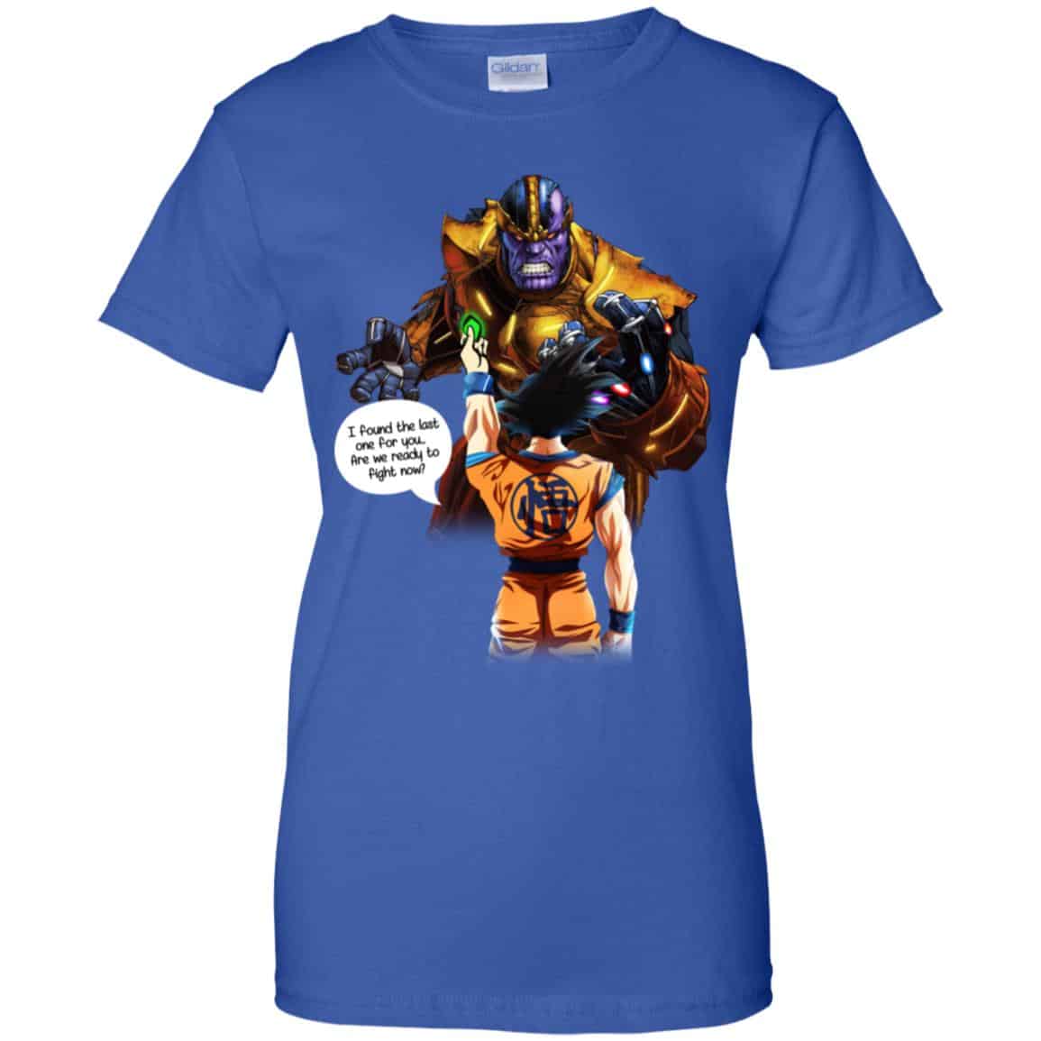 Songoku And Thanos Mashup T-Shirts, Hoodie, Tank