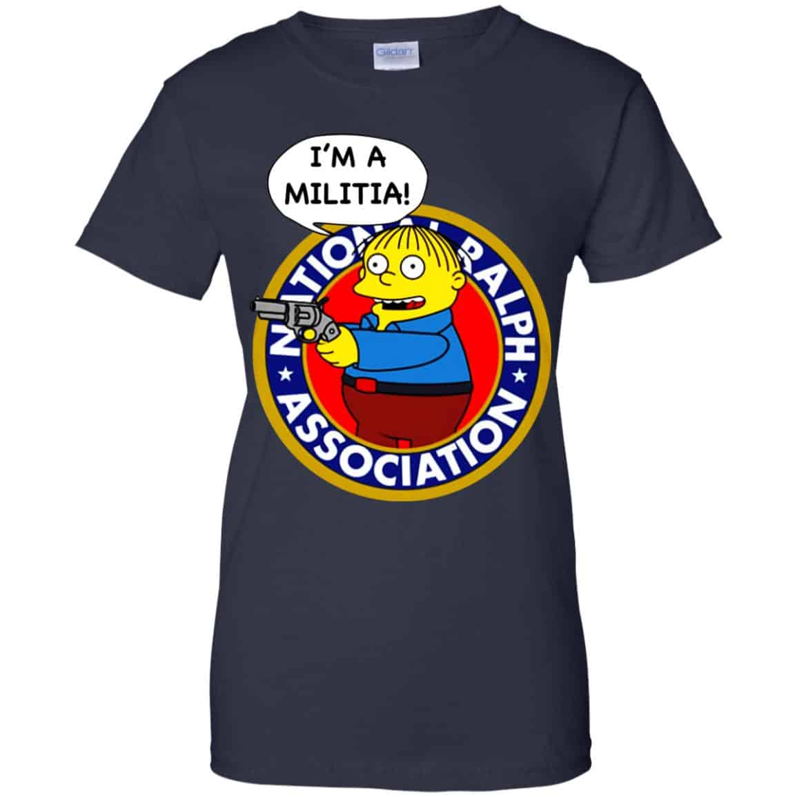 Ralph Wiggum I’m A Militia T-Shirts, Hoodie, Tank