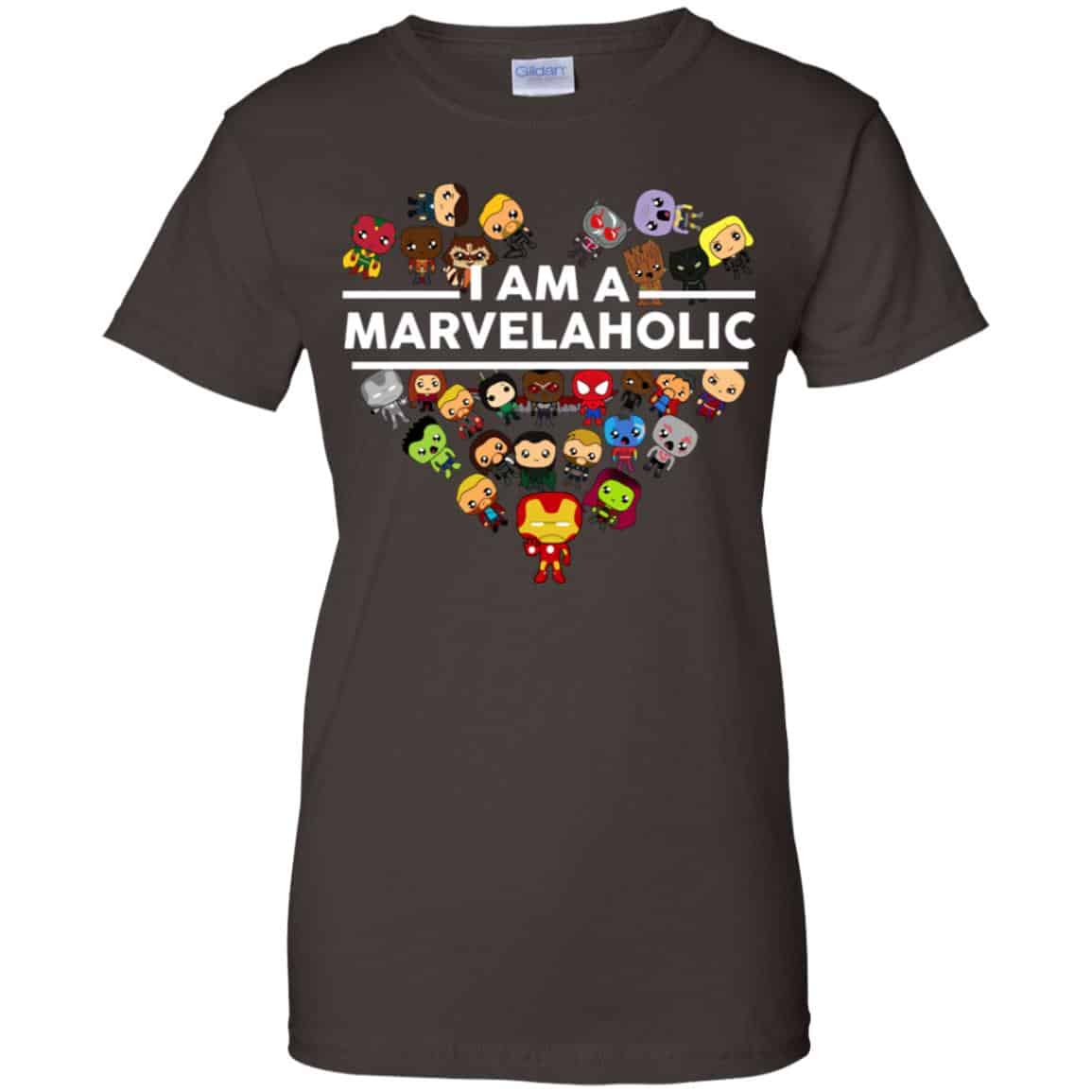 I Am A Marvelaholic T-Shirts, Hoodie, Tank
