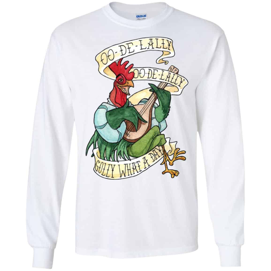 Alan-A-Dale Rooster OO-De-Lally Golly What A Day Roster Bard T-Shirts, Hoodie, Tank