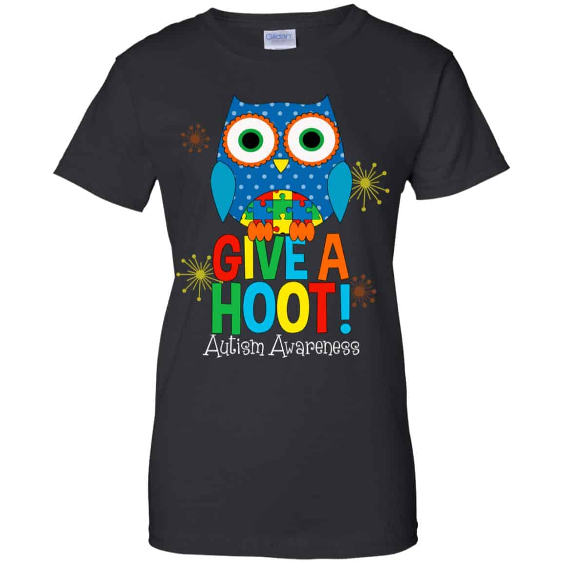 Autism Awareness: Give A Hoot T-Shirts, Hoodie, Tank