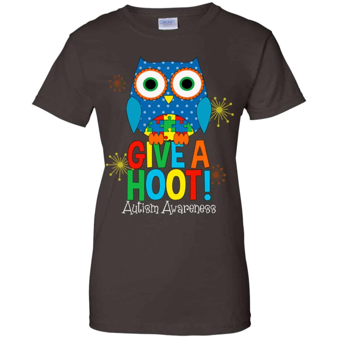 Autism Awareness: Give A Hoot T-Shirts, Hoodie, Tank