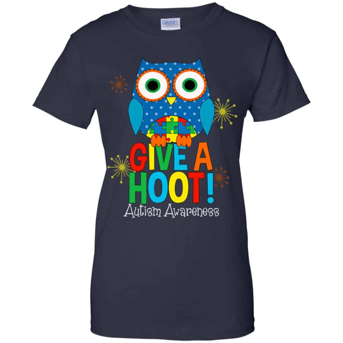 Autism Awareness: Give A Hoot T-Shirts, Hoodie, Tank