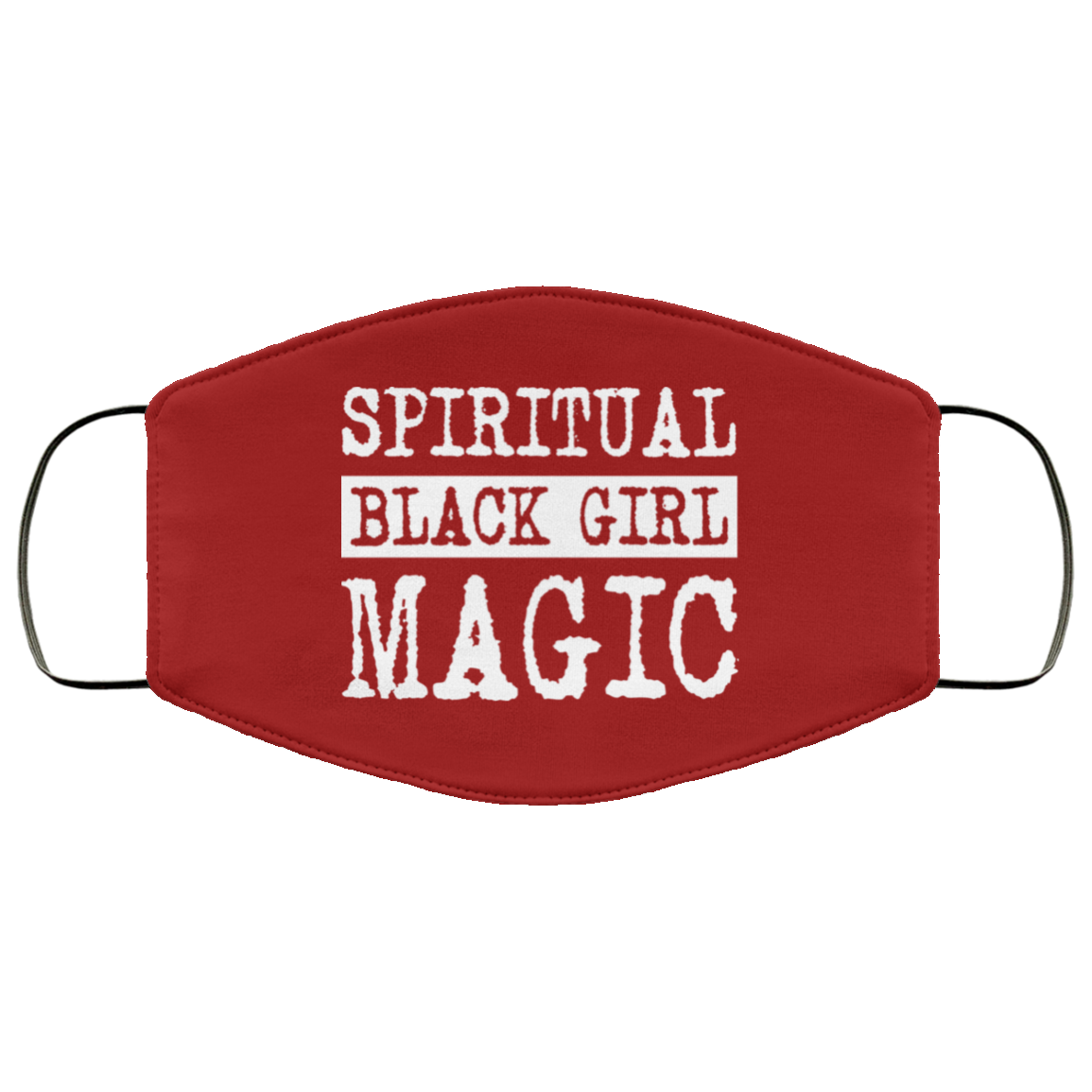 Spiritual Black Girl Magic Face Mask