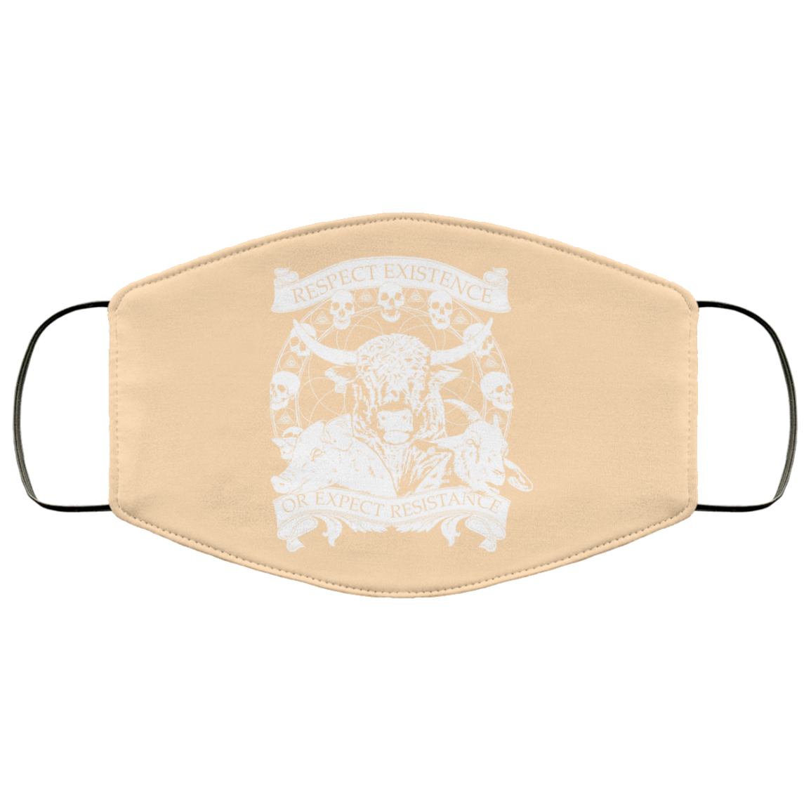 Respect Existence Or Expect Resistance Face Mask