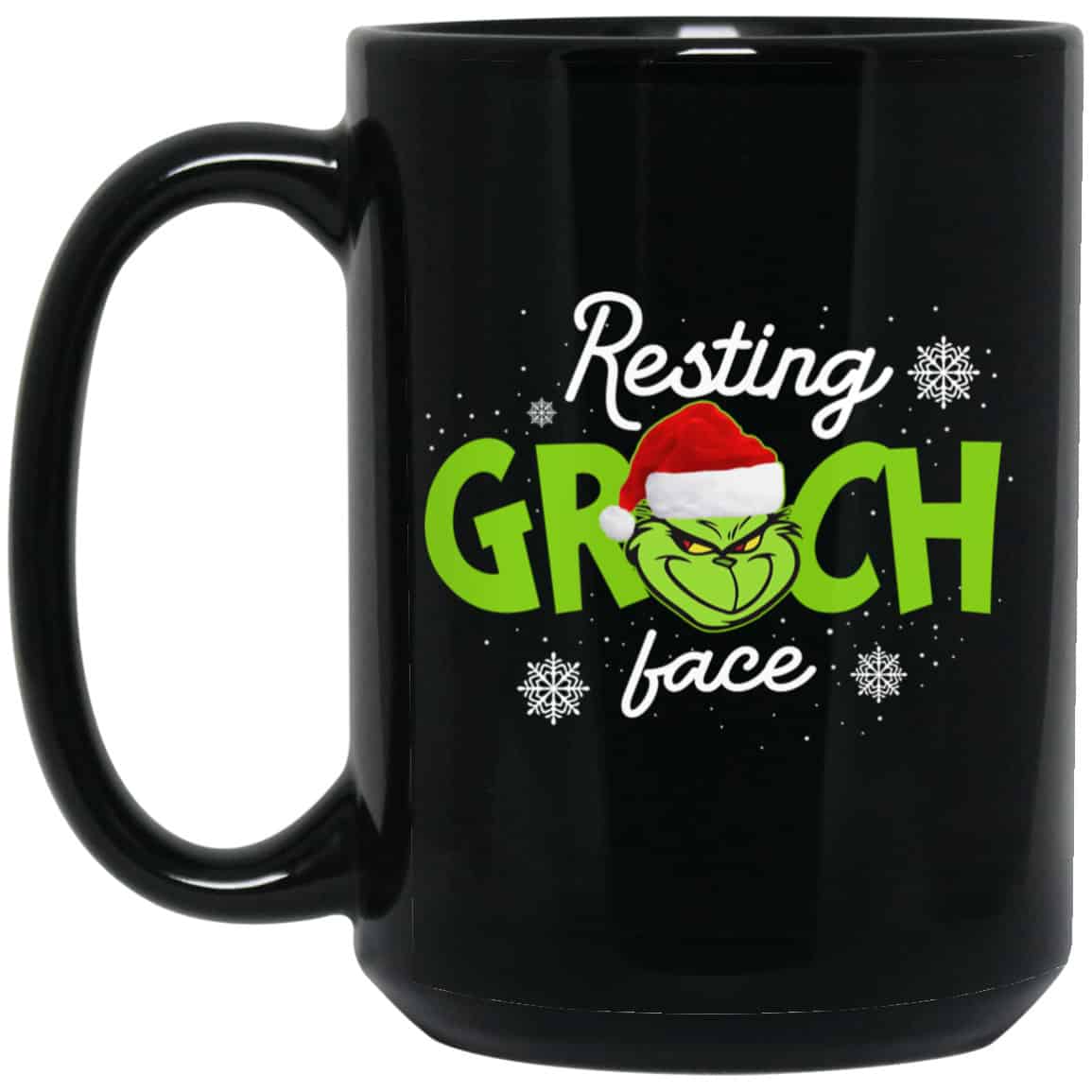 The Grinch Resting Grinch Face Mug