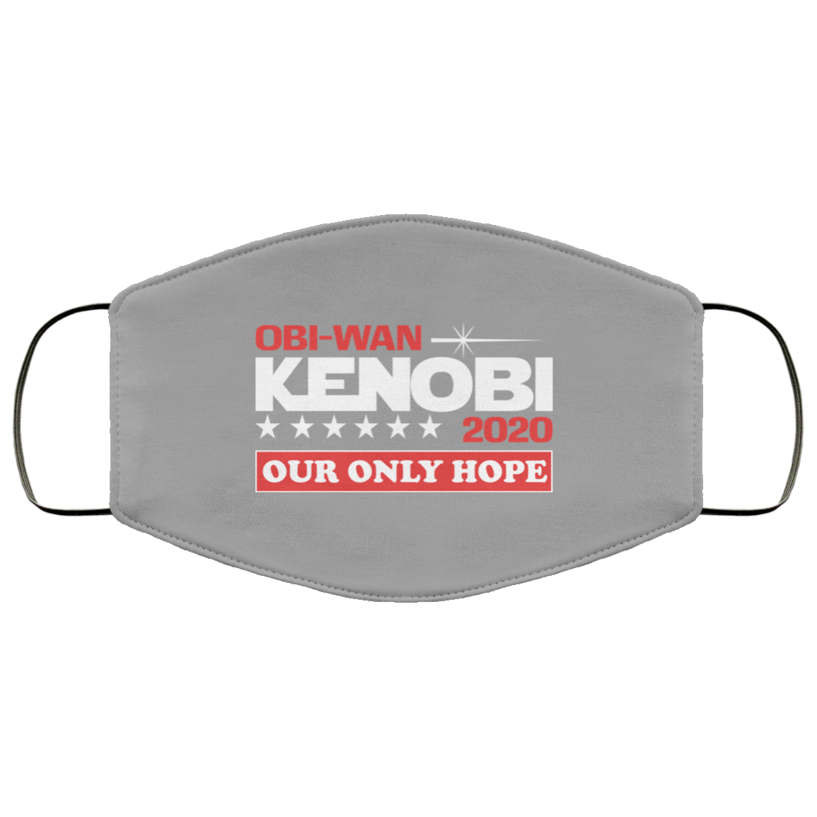 Obi-Wan Kenobi 2020 Our Only Hope Face Mask