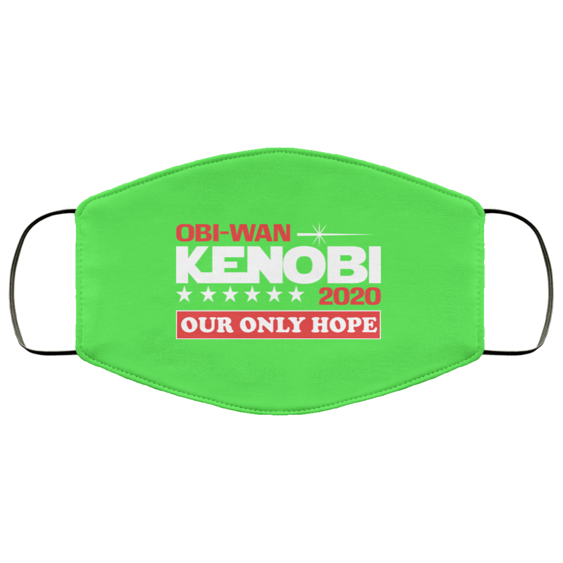 Obi-Wan Kenobi 2020 Our Only Hope Face Mask