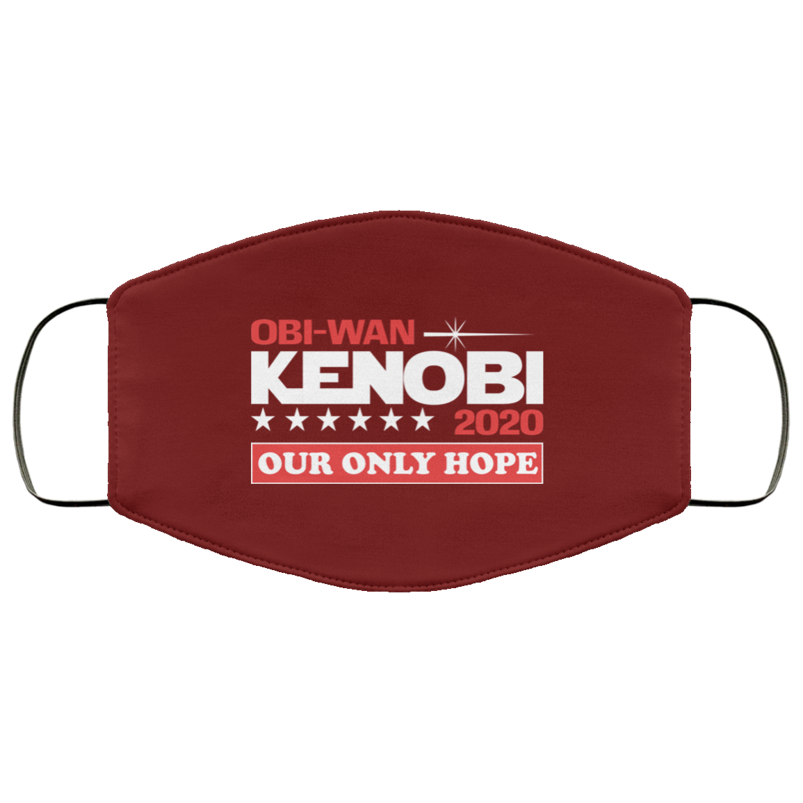 Obi-Wan Kenobi 2020 Our Only Hope Face Mask