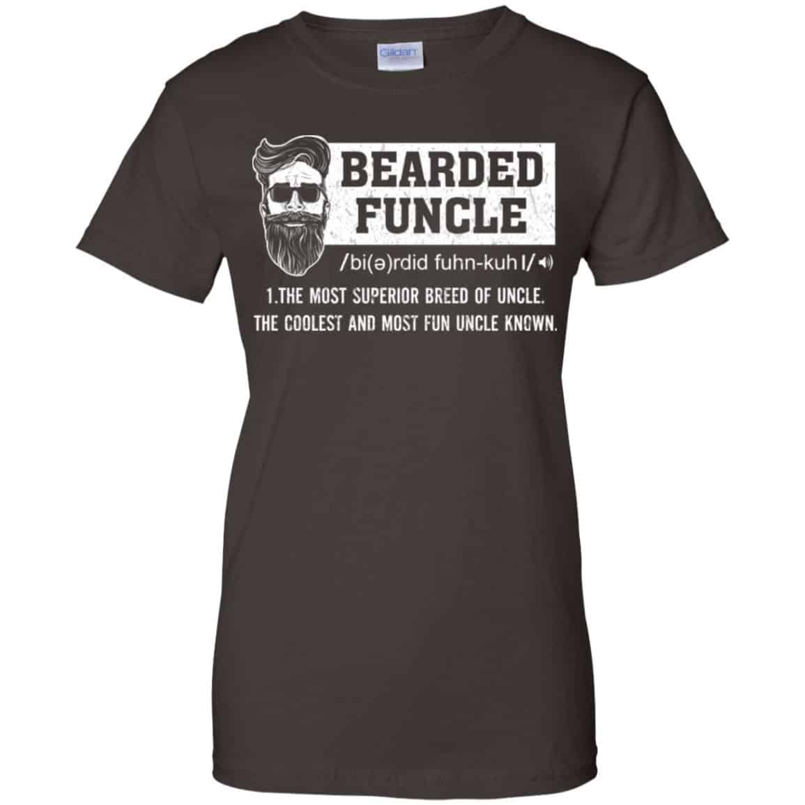 Bearded Funcle The Most Superior Breed Of Uncle The Coolest And Most Fun Uncle Known T-Shirts, Hoodie, Tank
