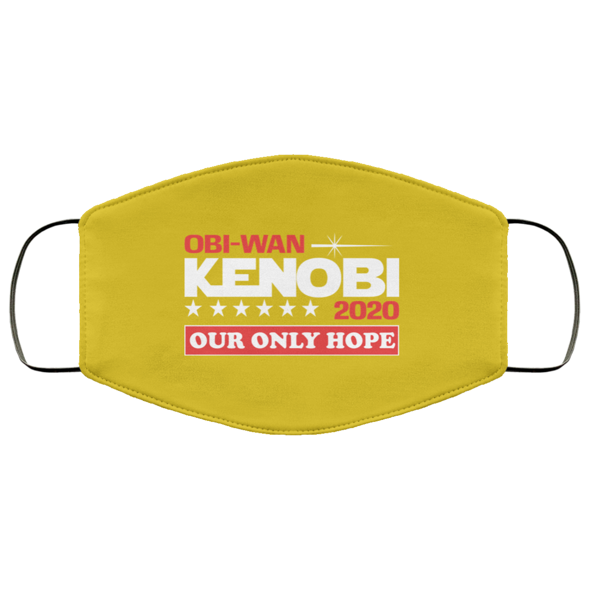 Obi-Wan Kenobi 2020 Our Only Hope Face Mask
