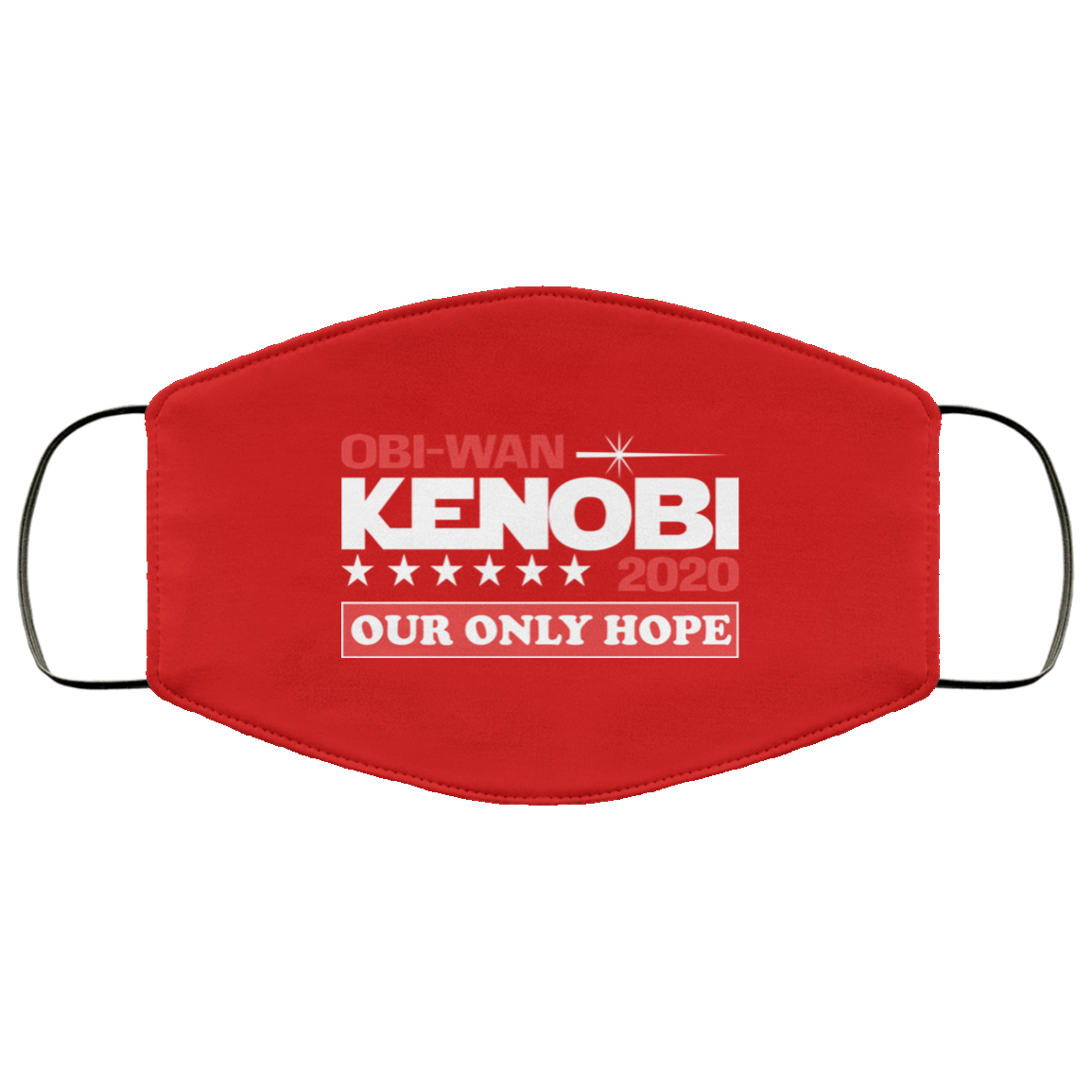 Obi-Wan Kenobi 2020 Our Only Hope Face Mask