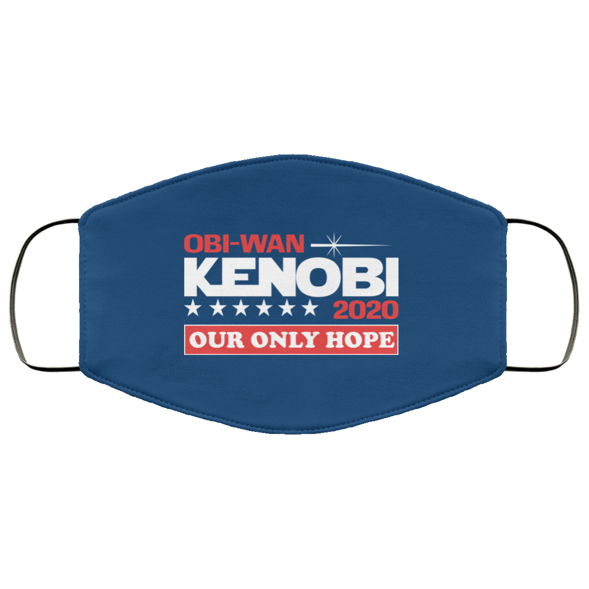 Obi-Wan Kenobi 2020 Our Only Hope Face Mask