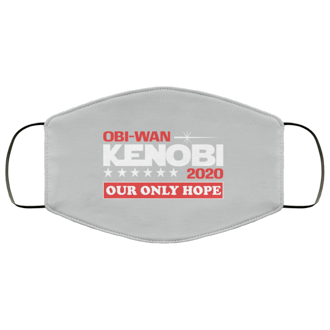 Obi-Wan Kenobi 2020 Our Only Hope Face Mask
