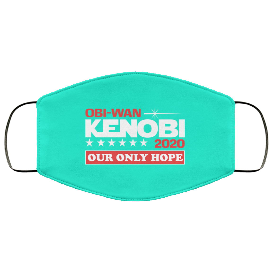 Obi-Wan Kenobi 2020 Our Only Hope Face Mask