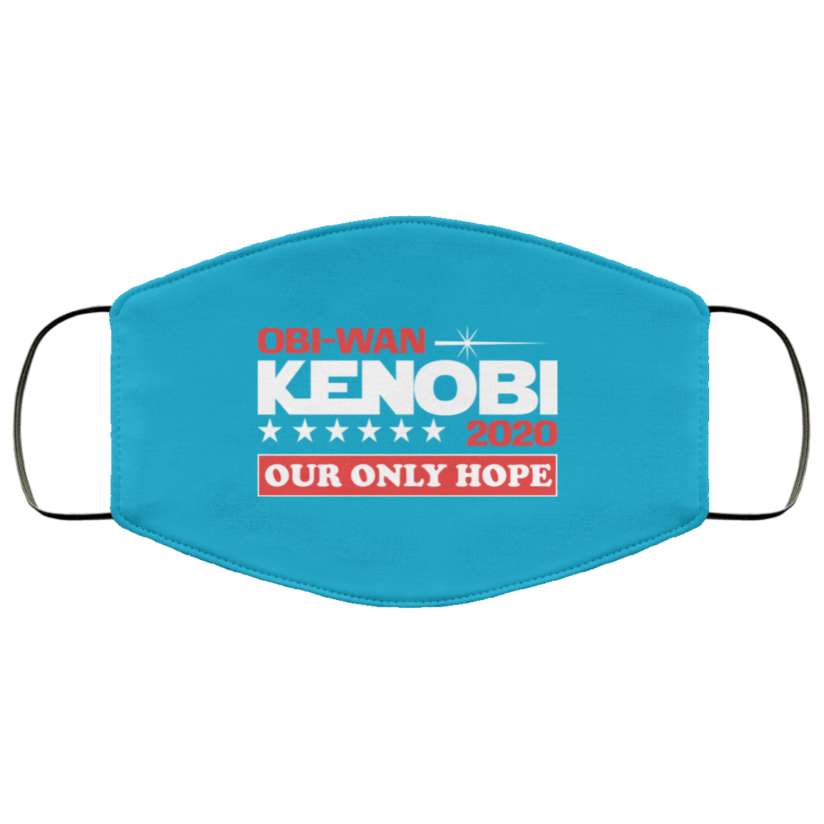 Obi-Wan Kenobi 2020 Our Only Hope Face Mask