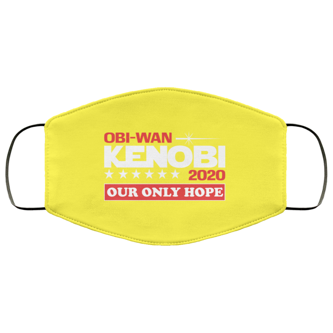 Obi-Wan Kenobi 2020 Our Only Hope Face Mask