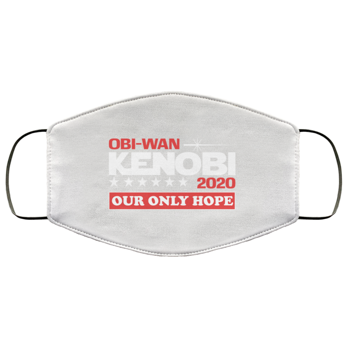 Obi-Wan Kenobi 2020 Our Only Hope Face Mask