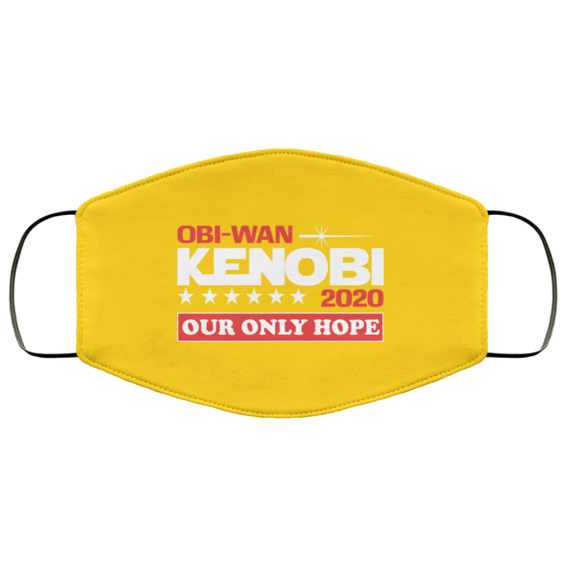 Obi-Wan Kenobi 2020 Our Only Hope Face Mask