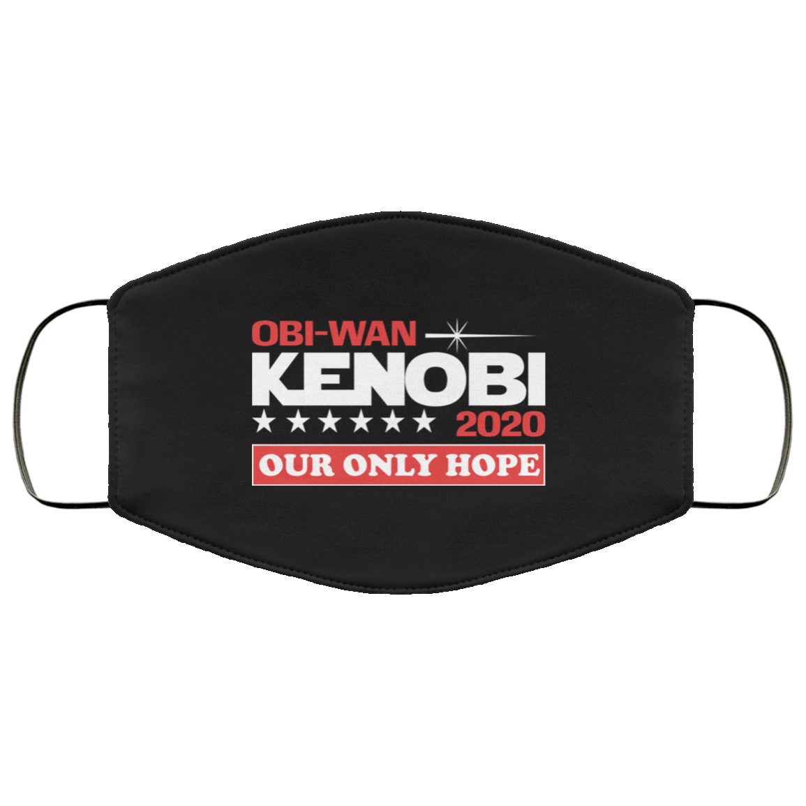 Obi-Wan Kenobi 2020 Our Only Hope Face Mask