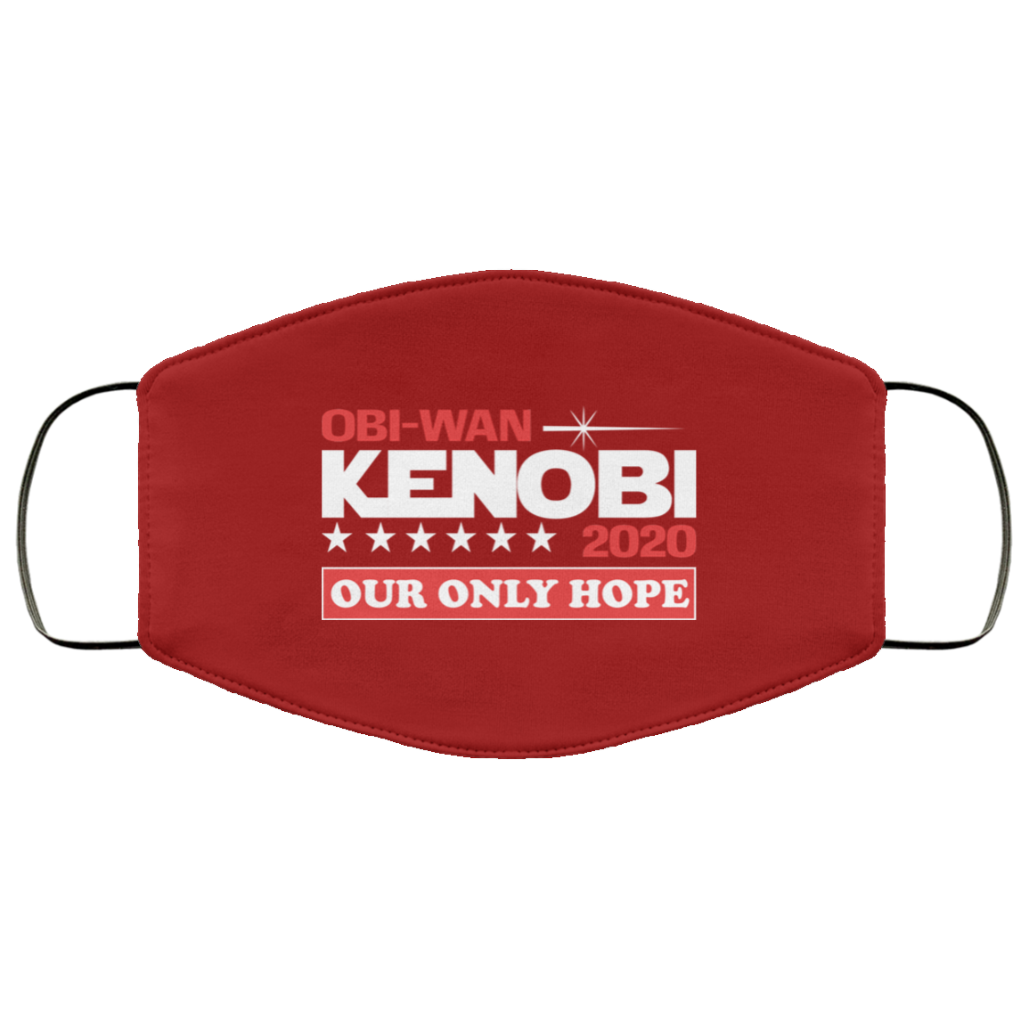 Obi-Wan Kenobi 2020 Our Only Hope Face Mask