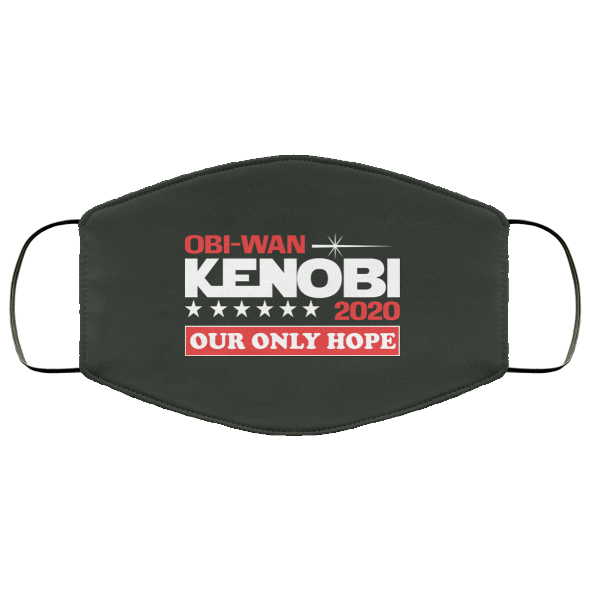 Obi-Wan Kenobi 2020 Our Only Hope Face Mask