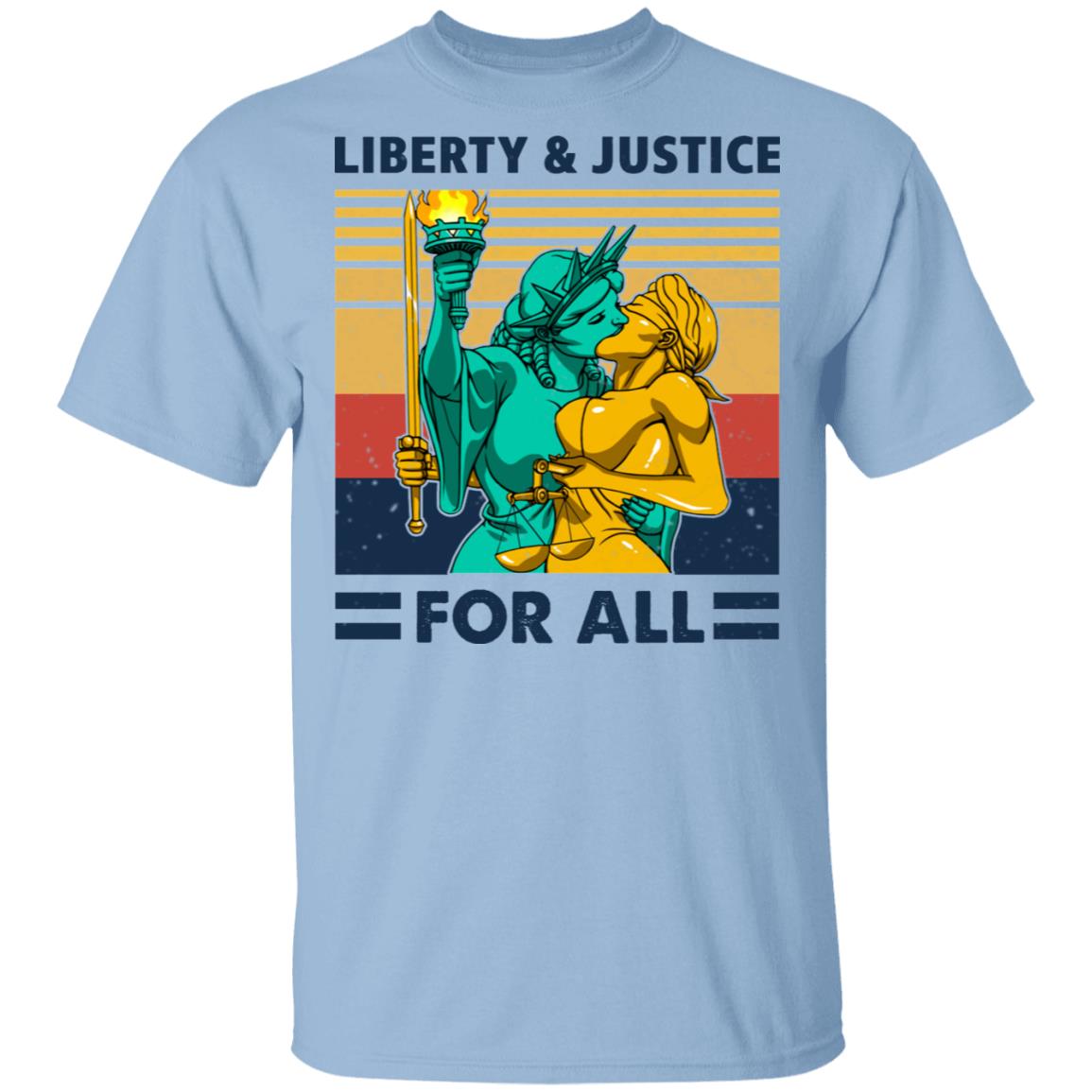 Liberty & Justice For All Vintage Shirt, Hoodie, Tank