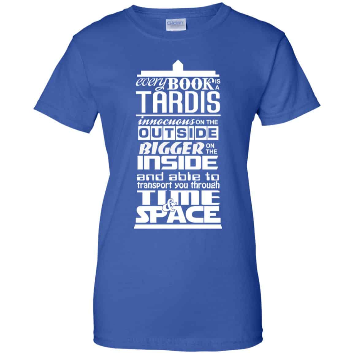Every Book Is A Tardis T-Shirts, Hoodie, Tank