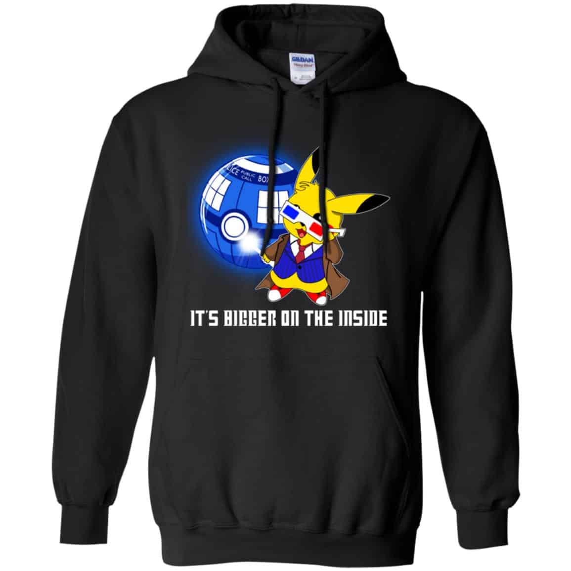 Pokemon: It’s Bigger On The Inside T-Shirts, Hoodie, Tank