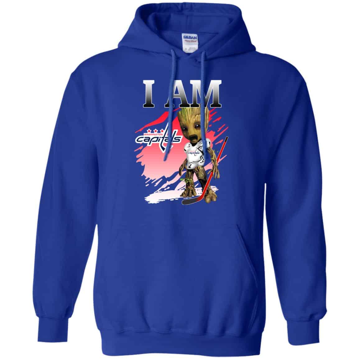 Washington Capitals: I Am Groot T-Shirts, Hoodie, Tank